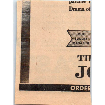 Frank McCormick Fast Gin 1935 Minneapolis Journal Advertisement AE7-H2