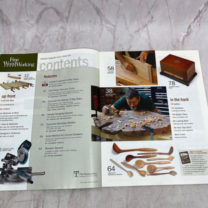 Limbert Inspired Coffee Table - Feb 2016 No 252 - Fine Woodworking Magazine M36