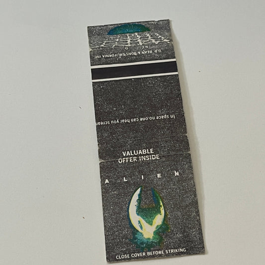 Alien The Motion Picture Souvenir Vintage Matchbook Cover MM5-7