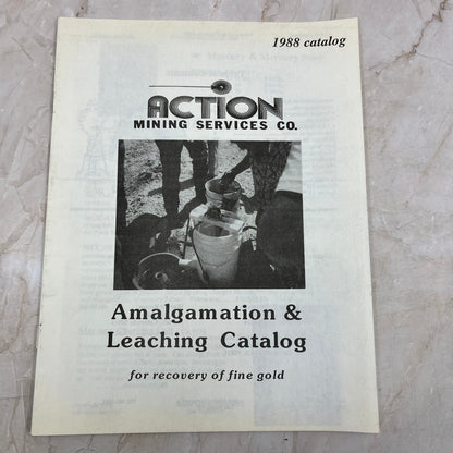 Action Mining Services 1988 Catalog Amalgamation & Leaching for Gold M19