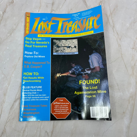 1997 Aug - Lost Treasure Magazine - Treasure Hunting Gold Prospecting M13