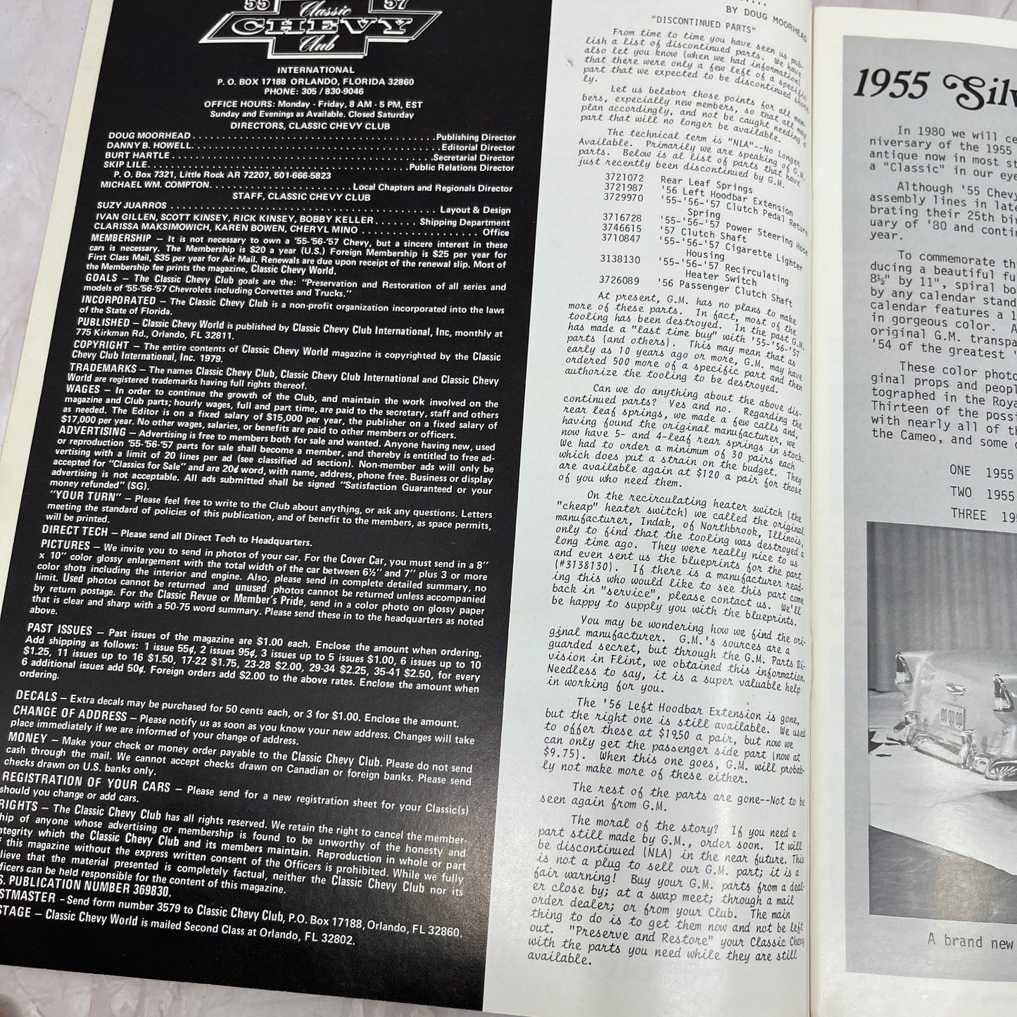 Guide to '55 Door Panels - '55, '56, '57 Classic Chevy World - Dec 1979 M30