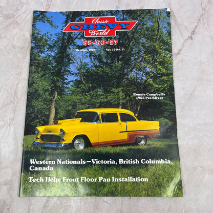 Front Floor Pan Installation - '55, '56, '57 Classic Chevy World - Oct 1989 M31