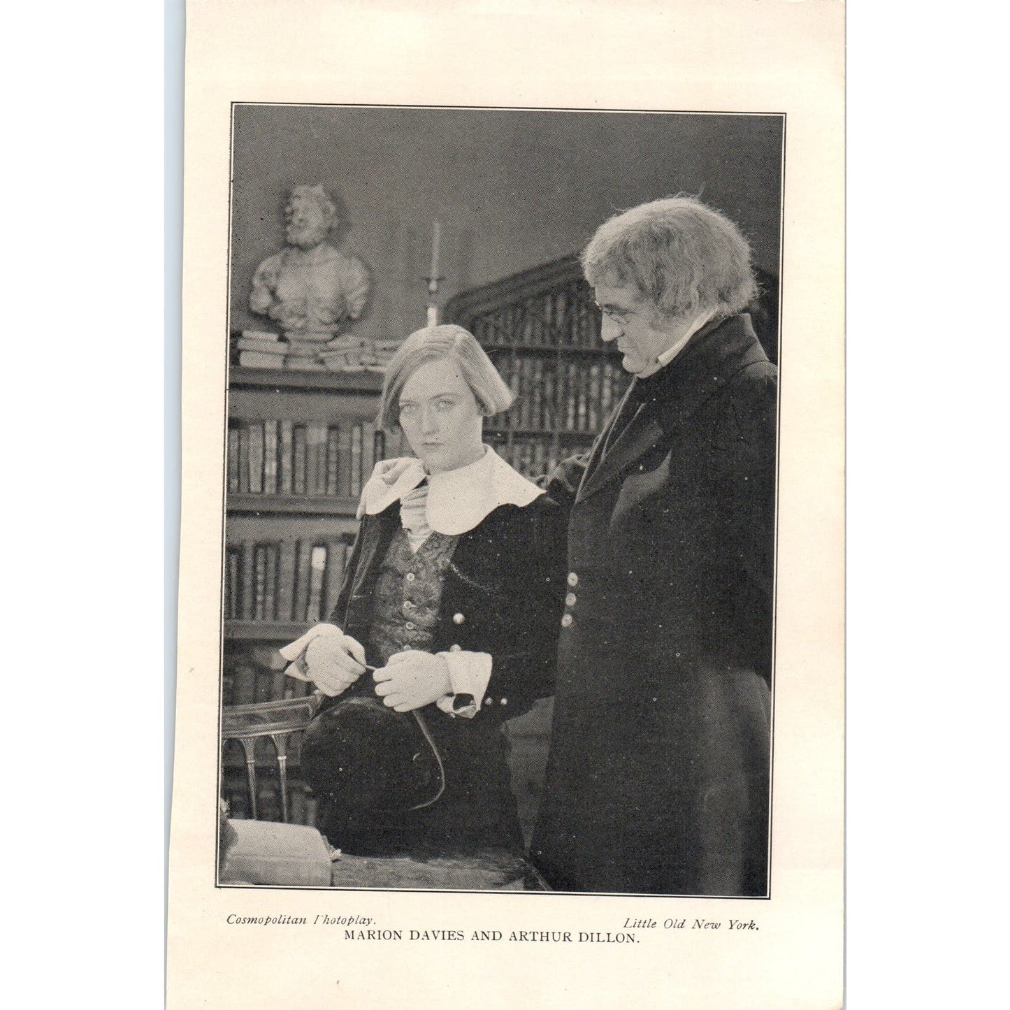 Marion Davies & Arthur Dillon - 1923 Little Old New York Photo Still AE5-PP