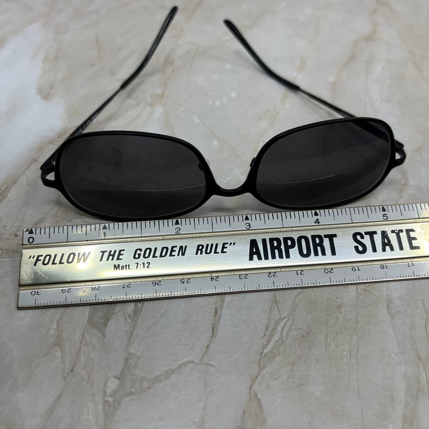 Vintage Ellen Tracy ETS668 Black Sunglasses Eyeglasses Frames TD5G4-5