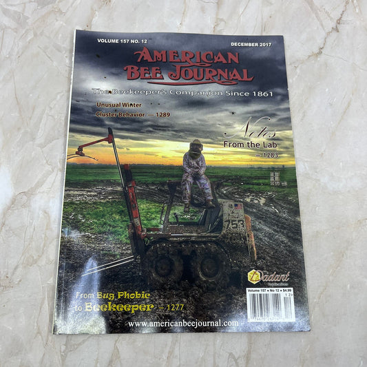 2017 Dec American Bee Journal Magazine Bees Beekeeping Honey M8