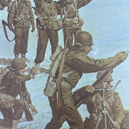 WWII 1945 Brazilian Expeditionary Force in Italy 1965 Art Print V14-4