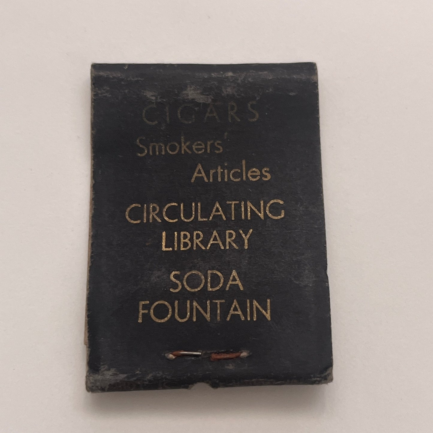 Barry's News Stand 55 S Main St Canandaigua NY Vintage Matchbook Cover TB8-MB2-6