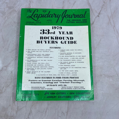 33rd Year Rockhound Buyers Guide - Lapidary Journal Magazine - Apr 1979 M23