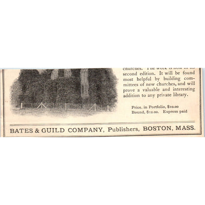 Antidote Coffee S.S. Pierce Co Boston Brookline c1905 Victorian Ad AE9-MA1