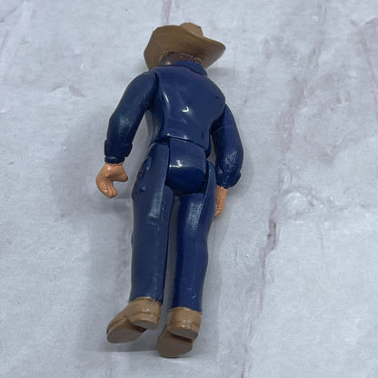 Vintage 1990 Buddy L Rancher Cowboy Blue Figurine BuddyL SE2