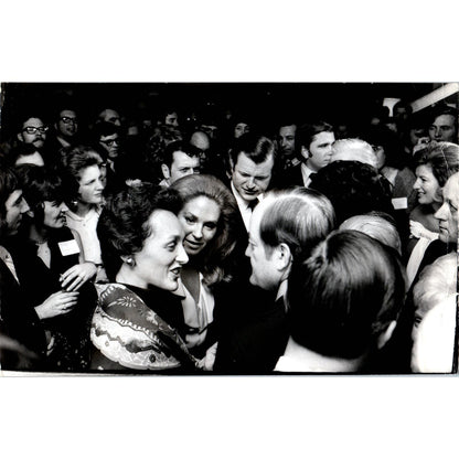 Senator Edward Kennedy Minnesota Visit 1971 7x11 Original Press Photo D1-P