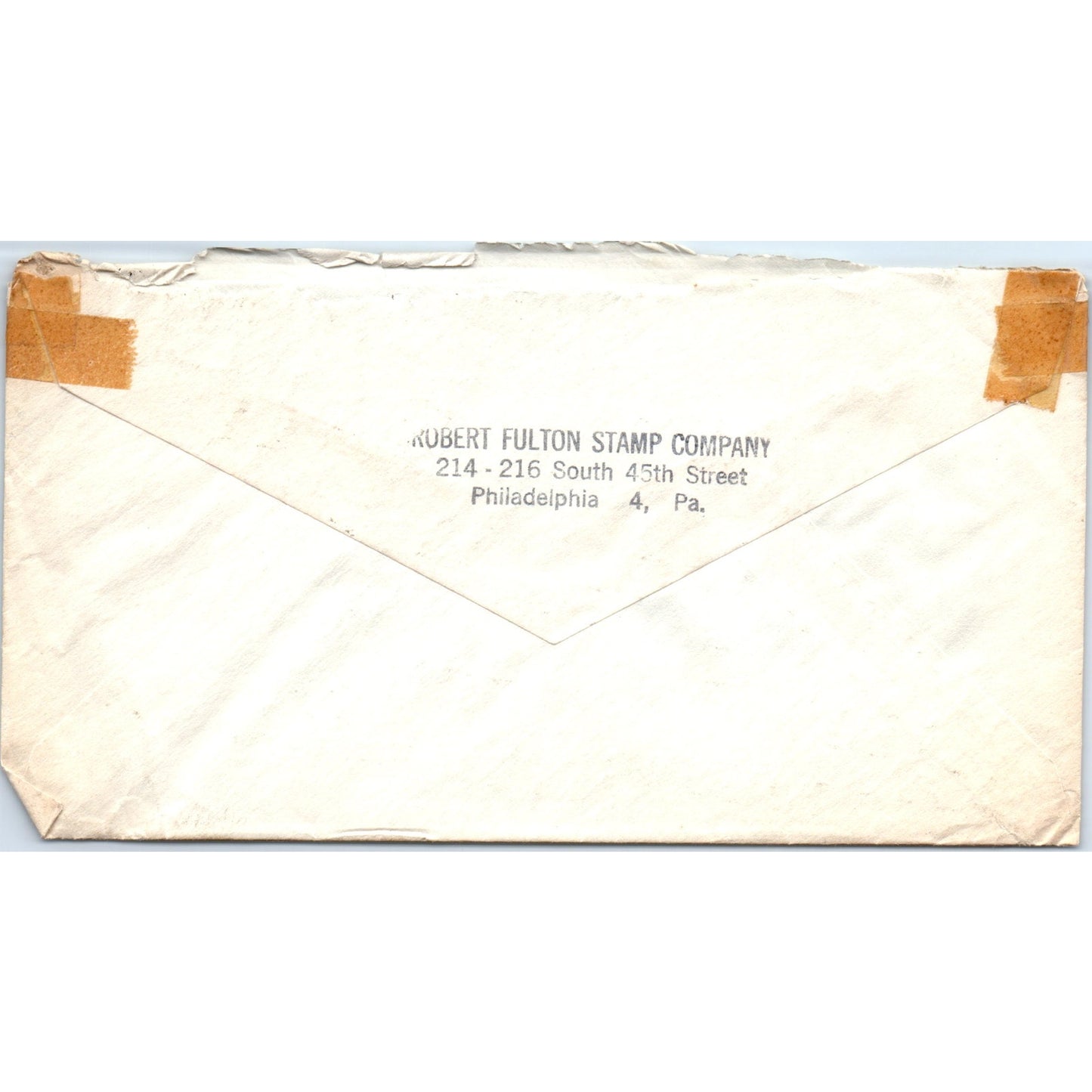 1949 Robert Fulton Postal Cover Envelope TG7-PC3