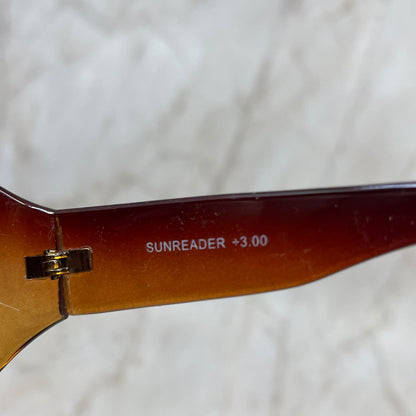 Sunreader Maui +3.00 Purple Reading Glasses Sunglasses Eyeglasses Frame TE9-G1-7