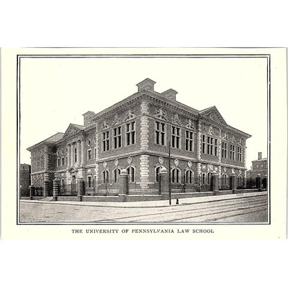 Photo of The University of Pennsylvania Law School 1903 Art Print AG3-H1