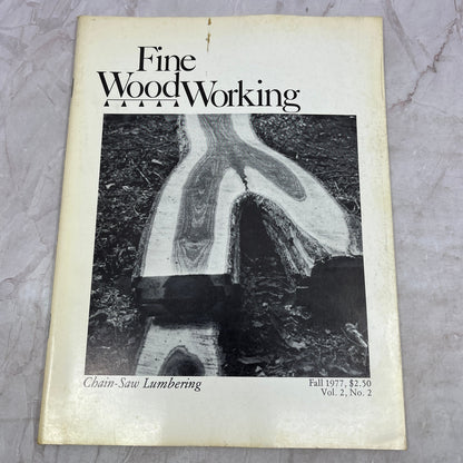 Chain-Saw Lumbering - Fall 1977 - Taunton's Fine Woodworking Magazine M35