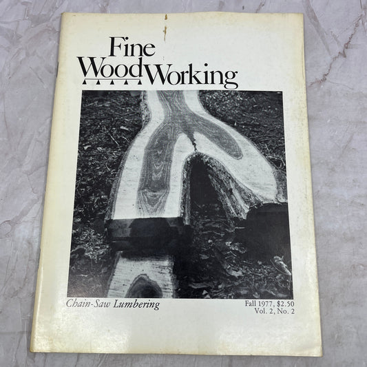 Chain-Saw Lumbering - Fall 1977 - Taunton's Fine Woodworking Magazine M35
