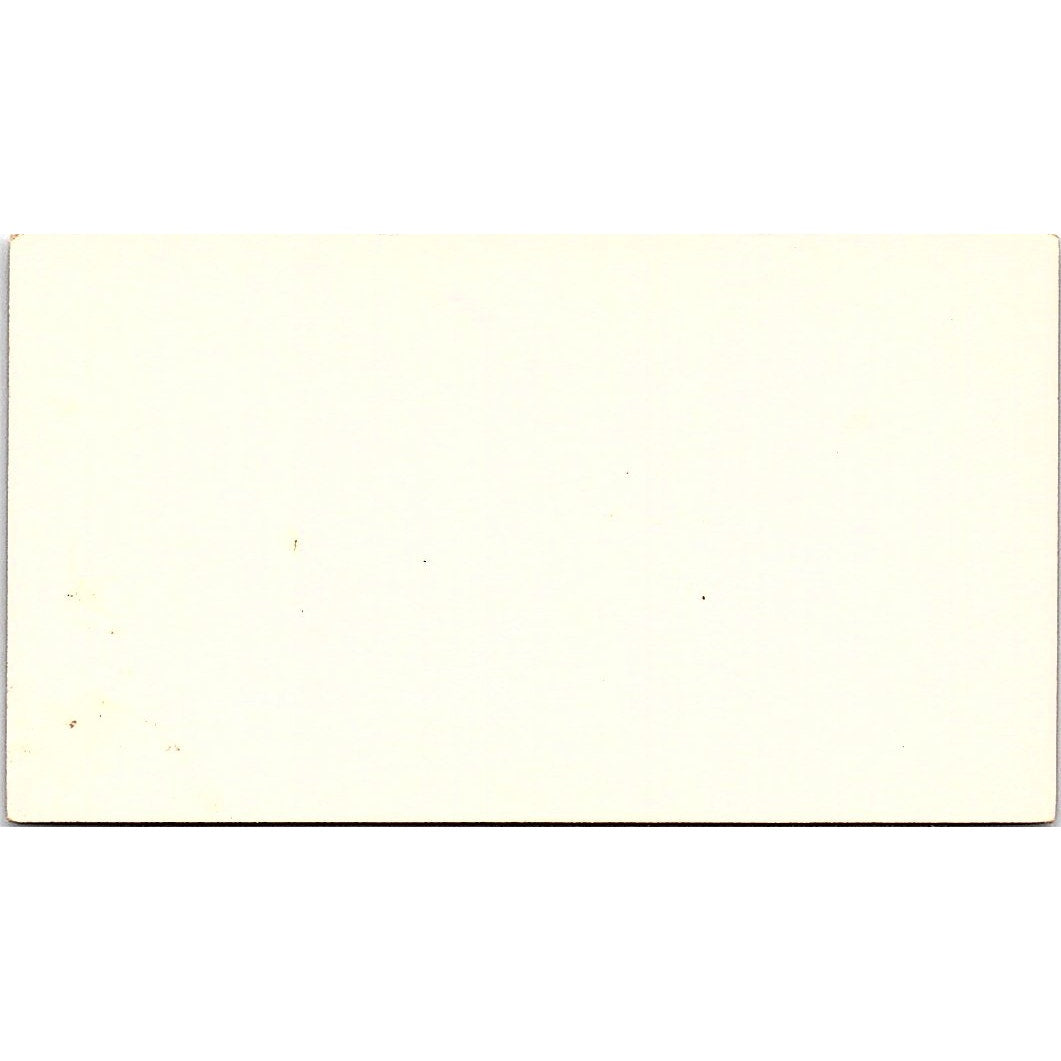 Carousel Custom Caterers Ruth Huff Long Beach Vintage Business Card SD9-B11