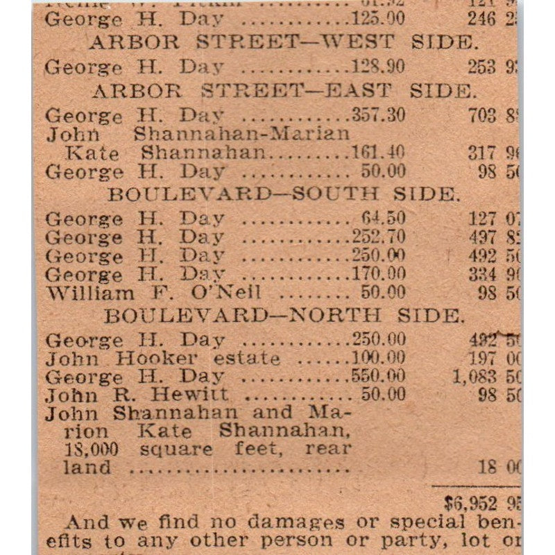 Orient Ins Co Silas Chapman Jr A.G. McIlwaine Hartford 1901 Newspaper Ad AD8-HS2