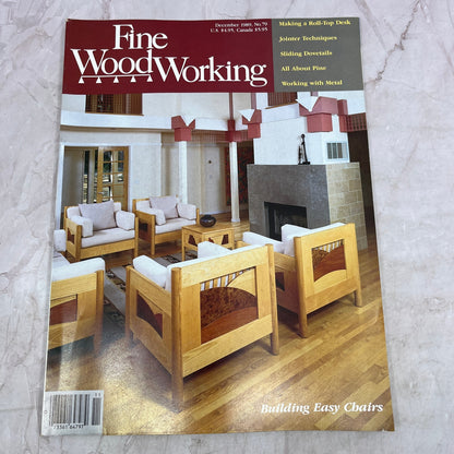Building Easy Chairs - Dec 1989 No 79 - Taunton's Fine Woodworking Magazine M34