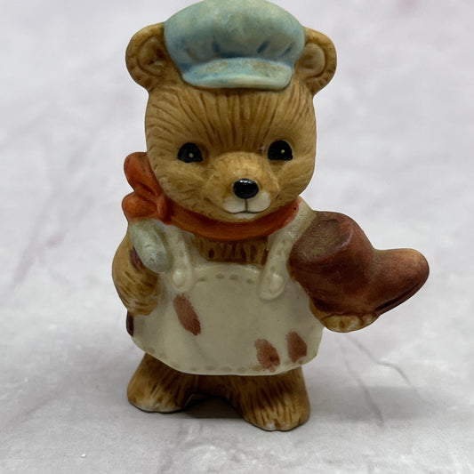 Vintage Cobbler Shoemaker Homco Career Bears Figurine 8820 SE2