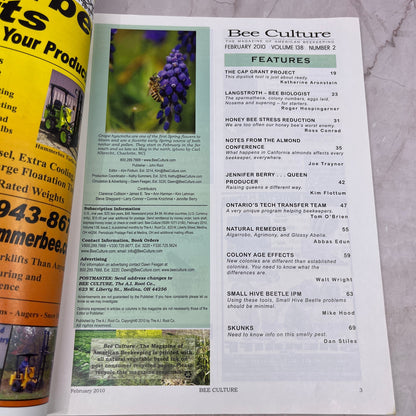 2010 Feb - Bee Culture Magazine - Bees Beekeeping Honey M32
