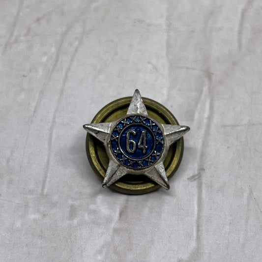 Vintage American Legion 1964 Membership Star Pin Pinback SF4