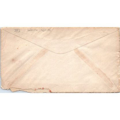 1936 Walla Walla WA to Mr. J. Albert Schneider Baltimore MD Envelope AF1-RR3