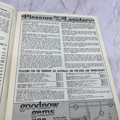 Gilson Synthetic Emerald Crystal - Lapidary Journal Magazine - Jan 1977 M27