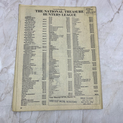 1977 National Treasure Hunters League Magazine - Mesquite TX Ray Smith M19