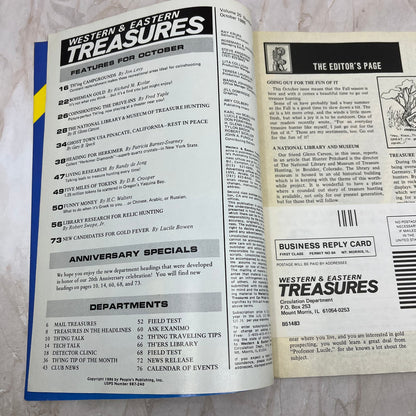 1986 Oct - Western & Eastern Treasures Magazine - Treasure Hunting Gold M12