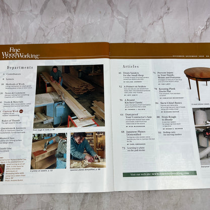 Improve Turning Skills - Dec 2000 No 145 Taunton's Fine Woodworking Magazine M33