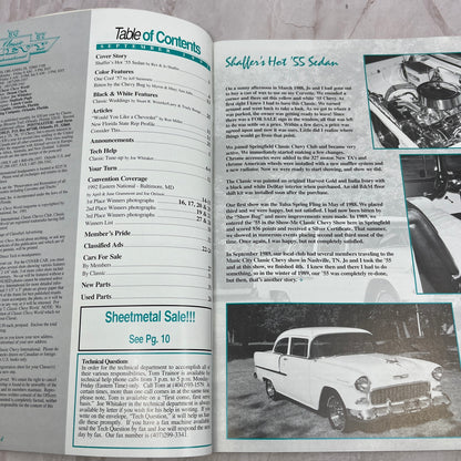 Classic Tune Up - '55, '56, '57 Classic Chevy World Magazine - Sep 1992 M31