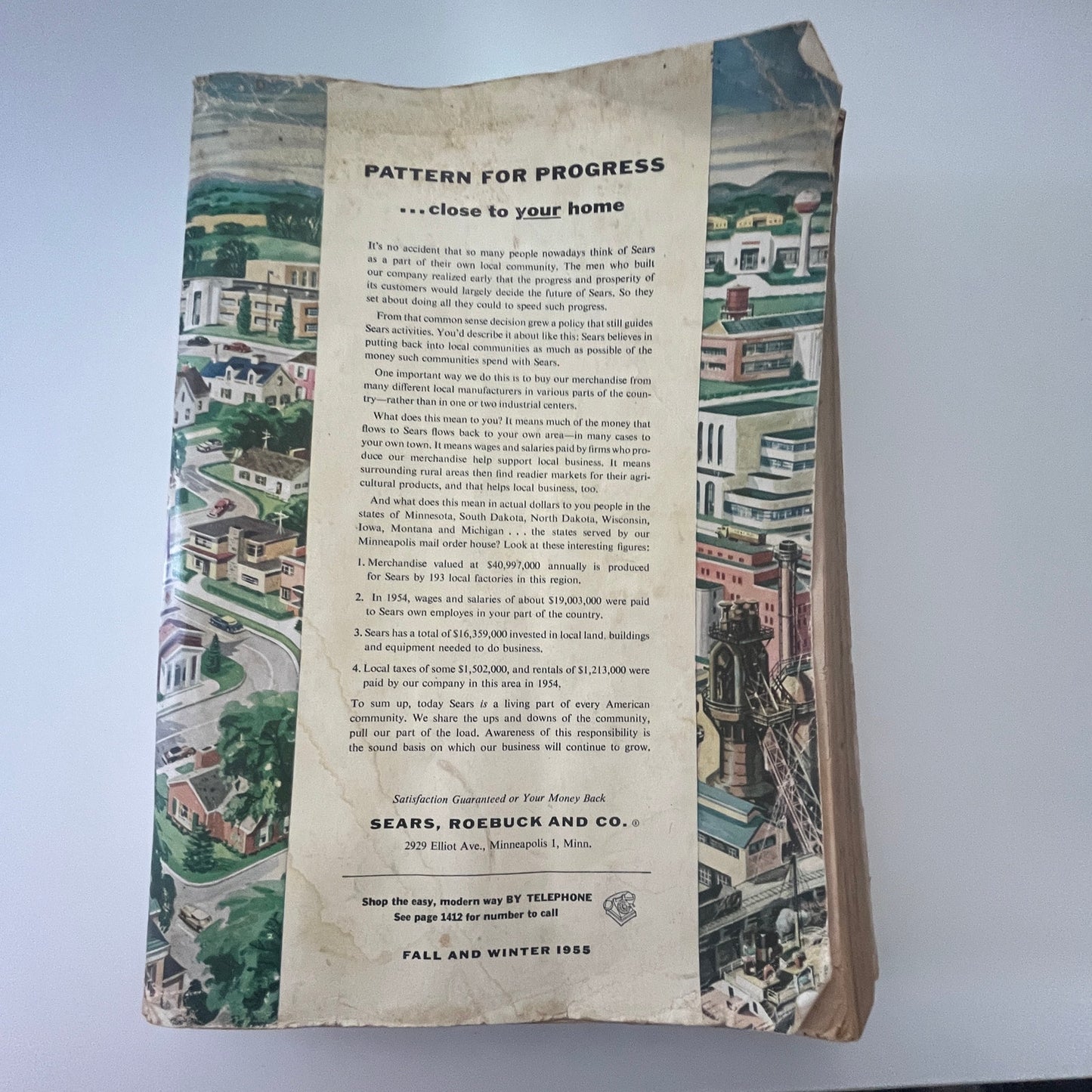 Sears Catalog 1955 Fall & Winter - Fashion, Kids, Home, Tools Minneapolis CTG1