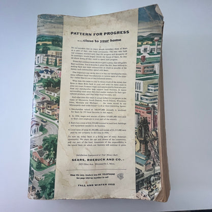 Sears Catalog 1955 Fall & Winter - Fashion, Kids, Home, Tools Minneapolis CTG1