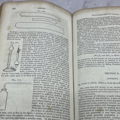 1843 Elements of Chemistry w/ Illustrations Thomas Graham Robert Bridges TJ6-OB