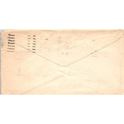 A.C. Roessler East Orange NJ to Floyd D. Mulford Postal Cover Envelope TG7-PC3