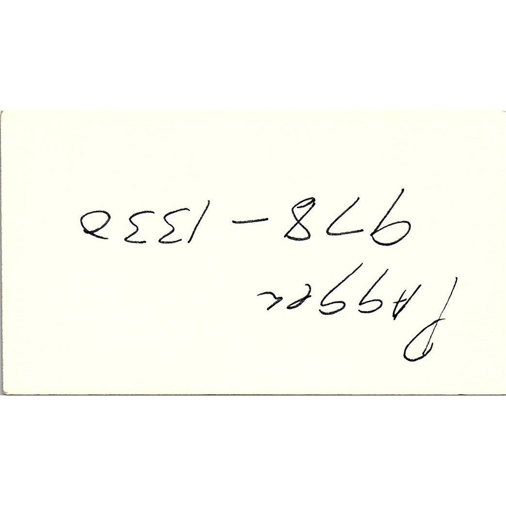 Bryant Electric co Wayne Rogers Nashville TN Vintage Business Card SF3-B6