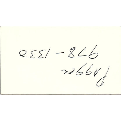 Bryant Electric co Wayne Rogers Nashville TN Vintage Business Card SF3-B6