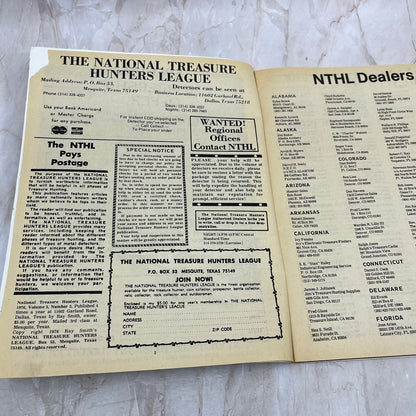 1976 Vol 5 No 3 - National Treasure Hunters League Magazine M18