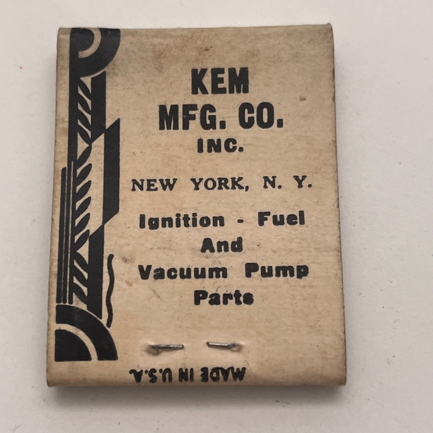 H.F. Appleton N.E. Zone Supervisor Providence RI Matchbook Cover TB8-MB2-5