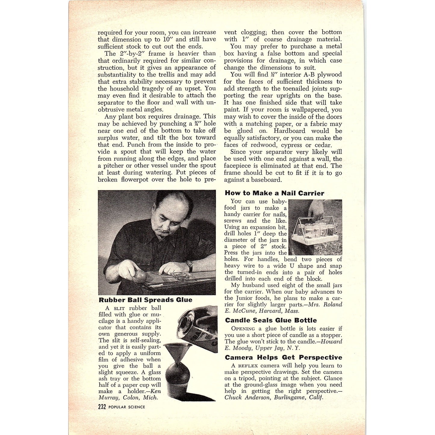 Turn 1 Room Into 2 Carl T. Sigman William Ward Jr 2-Page 1955 Article AG1-4