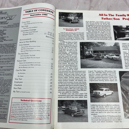 Rear Floor Pan Installation - '55, '56, '57 Classic Chevy World - Sep 1989 M31