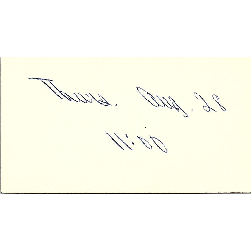 George P Quirk James V Johnson Dentistry Houston Vintage Business Card SE3-B15