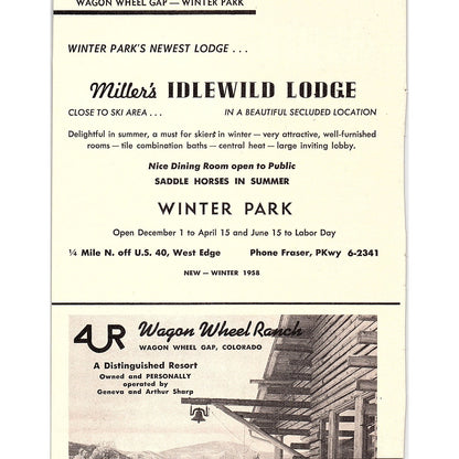 Uranium Hunting in Colorado 1958 Ad AG1-7