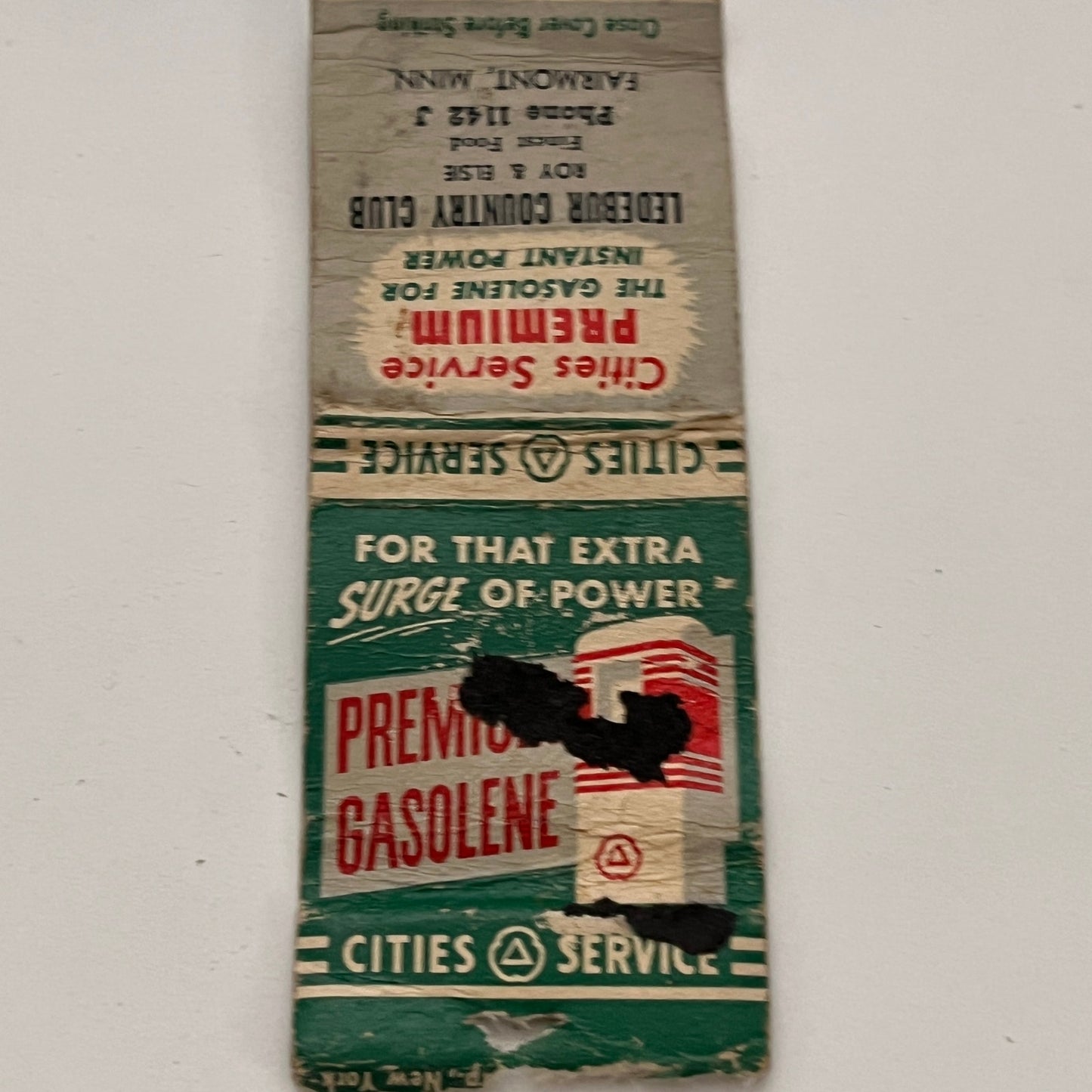 Ledebur Country Club Roy & Elsie Fairmont MN Vintage Matchbook MB59-1