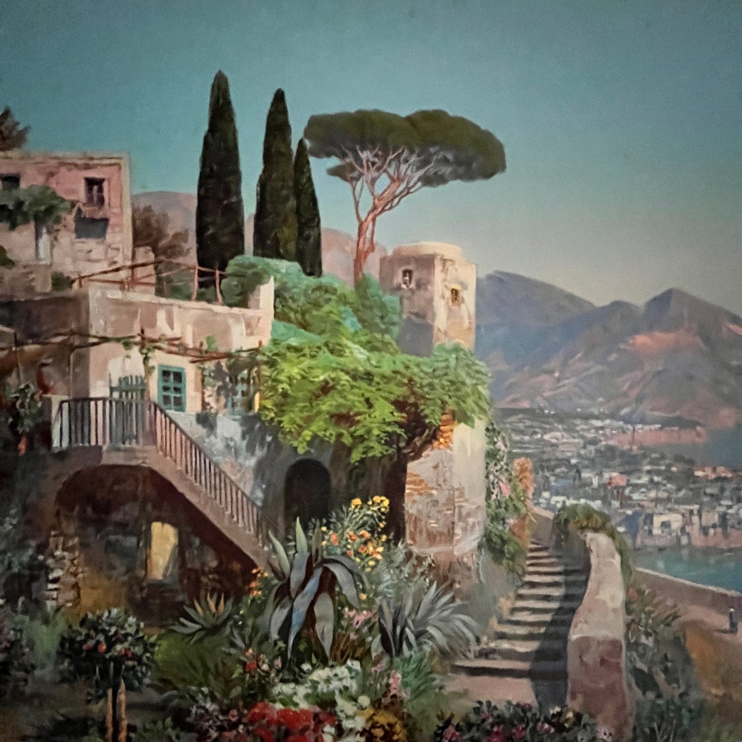 Amalfi Coast by Antonio Ponti 12x16" Art Print FL1