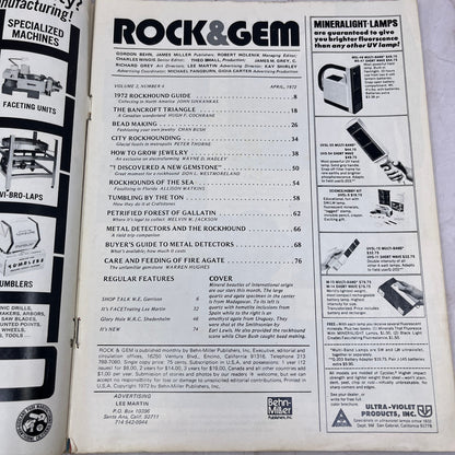 Metal Detectors and the Rockhound - Rock & Gem Magazine - Apr 1972 M24