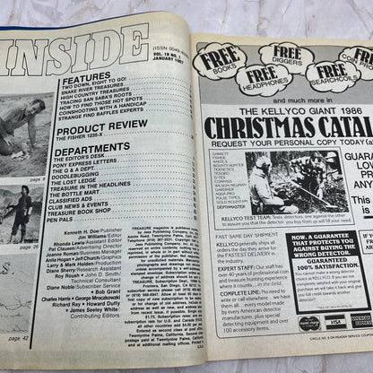 1987 Jan - Treasure Magazine - Treasure Hunting Prospecting Metal Detecting M11