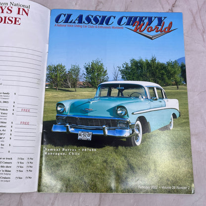 Samual Barros Rancagua Chile - '55, '56, '57 Classic Chevy World - Feb 2002 M30